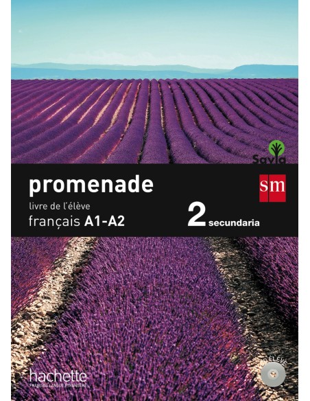 Promenade A1 A2 Livre 2ºESO Frances